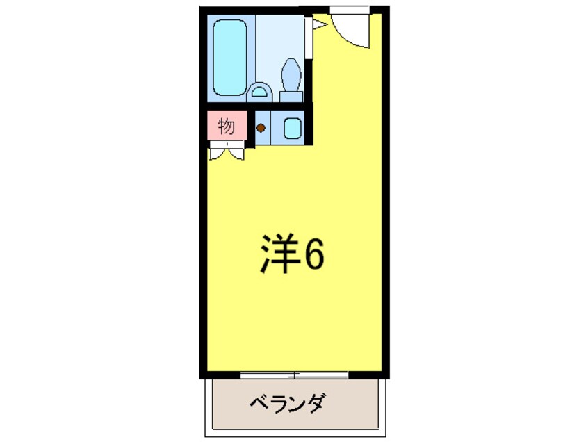 間取図 グリ－ン岡本
