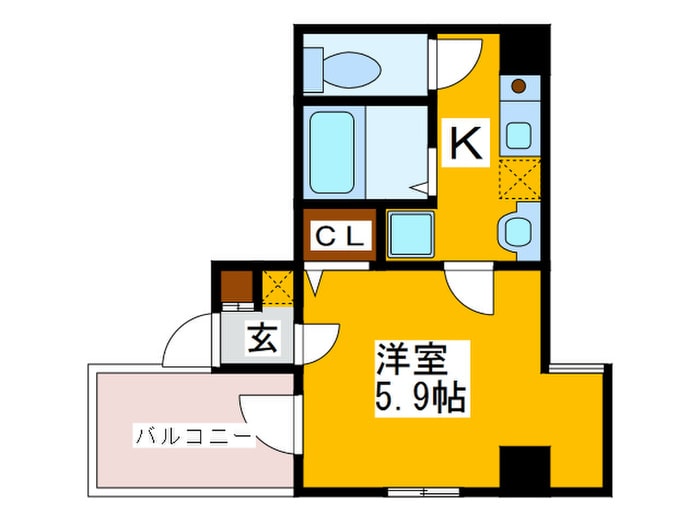 間取り図 ブリストル神崎