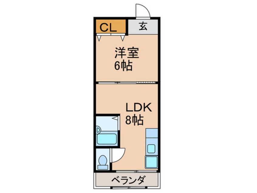 間取図 ニューサンコート