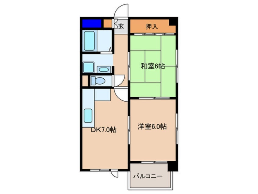 間取図 クレスト１