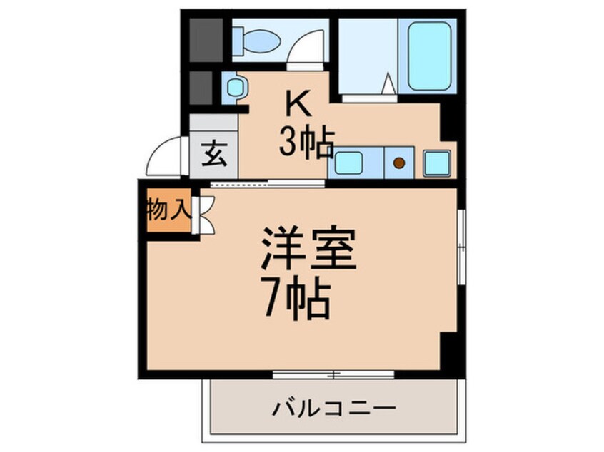 間取図 エクセレント灘