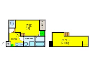 間取図 ハーモニーテラス住吉