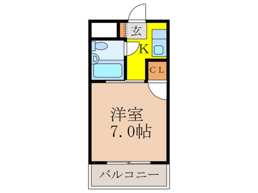 間取図 フレックス新大阪