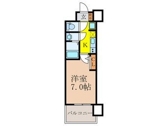 間取図 セレニテ新大阪プリエ