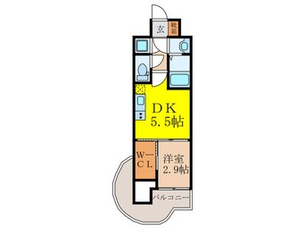 間取図 セレニテ新大阪プリエ