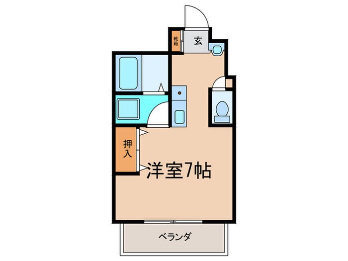 間取り図 プチコートゆきなが