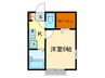 エクセレンス１ 1Kの間取り