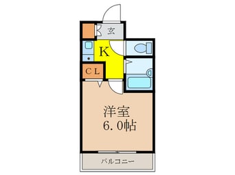 間取図 フレックス新大阪Ⅱ