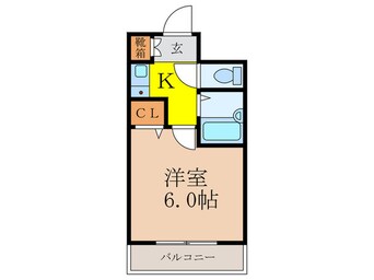 間取図 フレックス新大阪Ⅱ