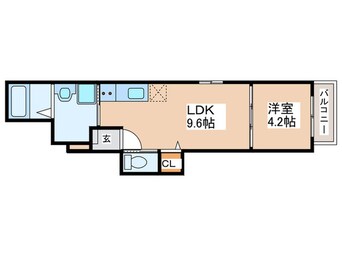 間取図 F　asecia　Notos