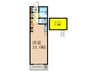 Ｎａｖｉ２ 1Rの間取り
