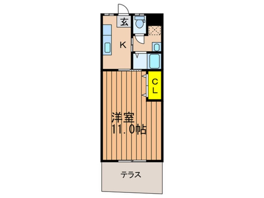 間取図 西村ハイツ