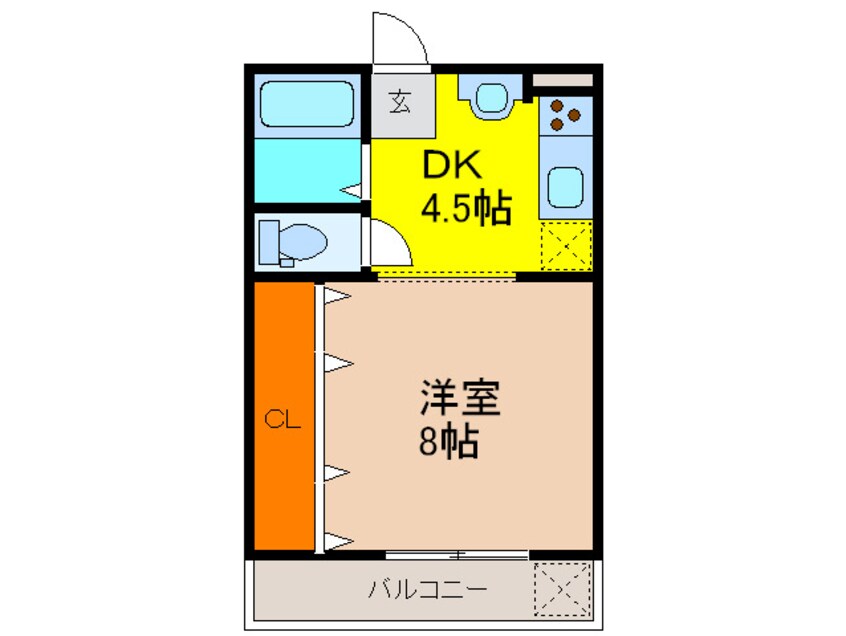 間取図 ルクン服部