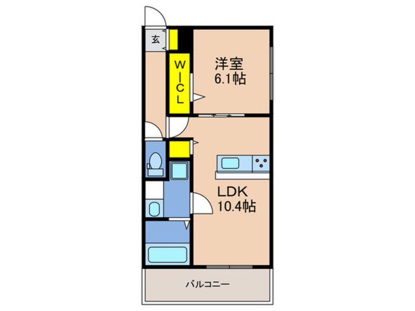 間取図 エミネンシア御崎公園