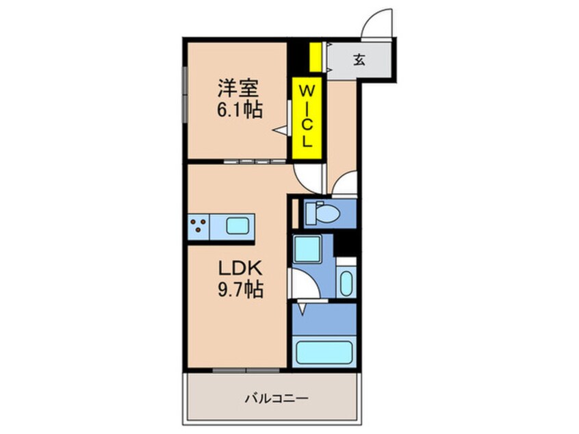 間取図 エミネンシア御崎公園