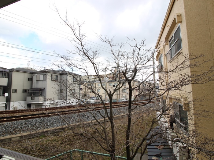 室内からの展望 アミニティハイツ田村