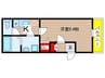 TSUBAKURA 1Kの間取り