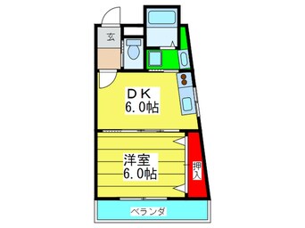 間取図 メゾンシベール