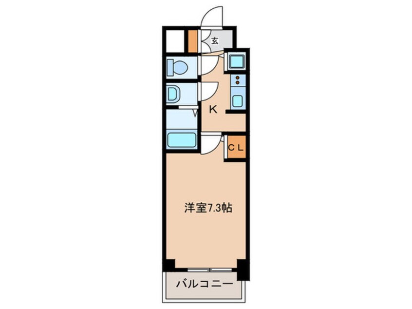 間取図 S-RESIDENCE都島