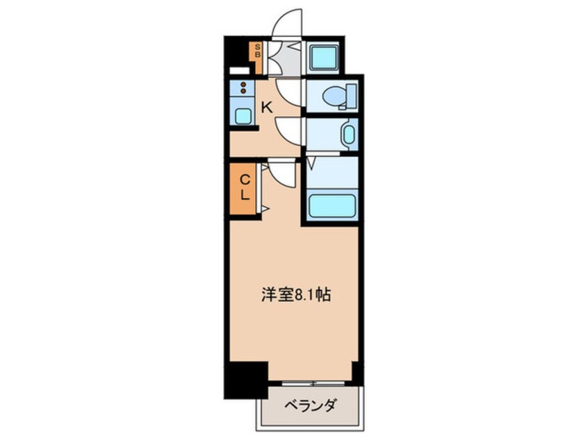 間取図 S-RESIDENCE都島