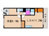 ＧＲＡＮＭＡ21 1LDKの間取り