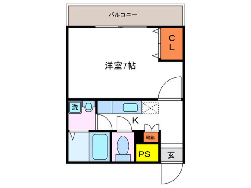 間取図 フィオ－レ１