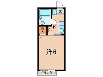 間取図 浜田ハイツ