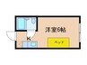 ソフィア・ハイム 1Rの間取り