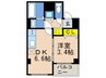 Gran Vita 1DKの間取り