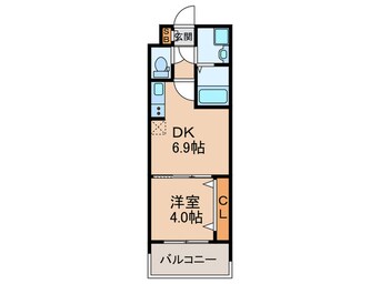 間取図 スプランディッド中之島WEST