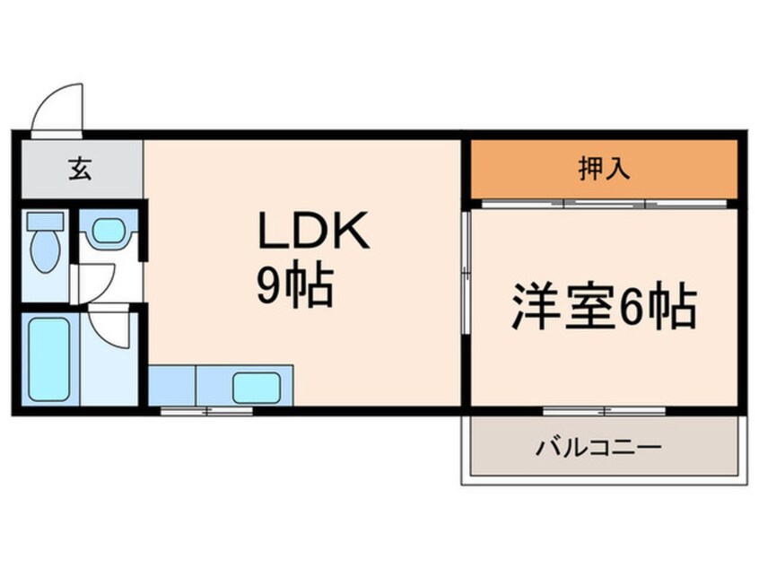 間取図 マンション佐和