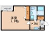 ブライト東住吉 1Kの間取り
