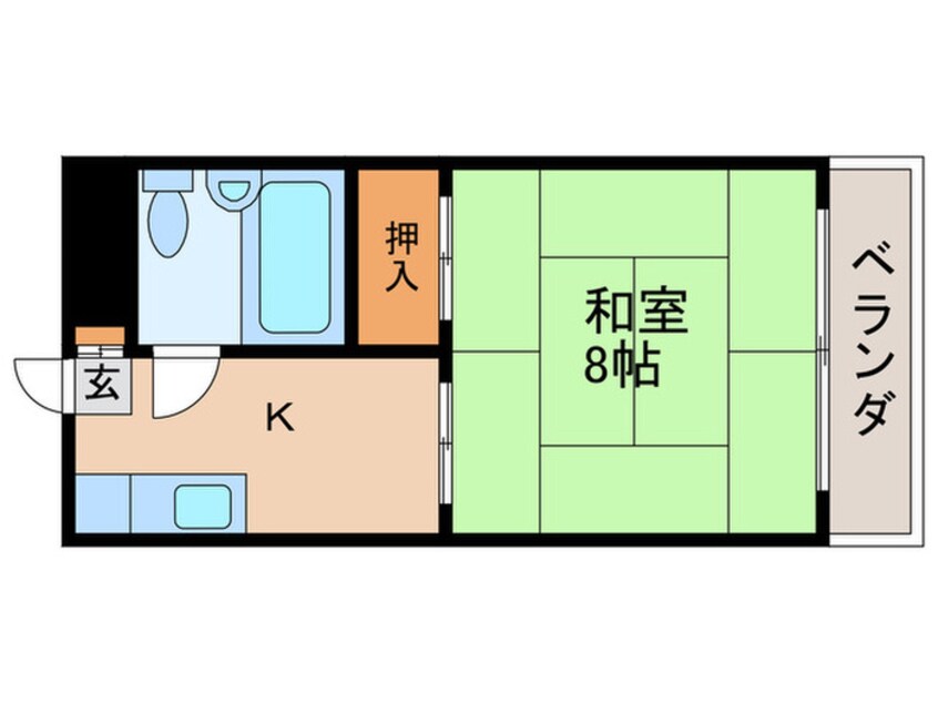 間取図 西浦マンション