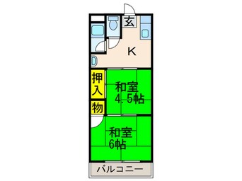 間取図 泉マンション Ａ棟