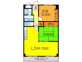 間取図 エスペラ－ル