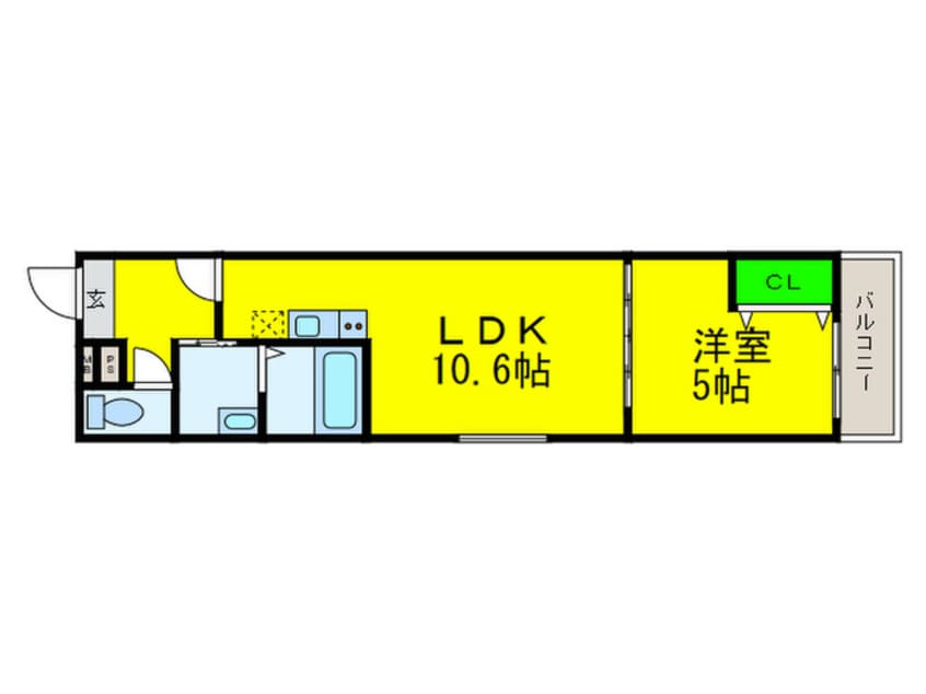 間取図 フジパレスあびこⅢ番館