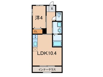 間取図 ボヌール西山