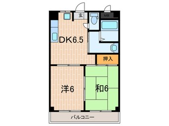 間取図 フェリ-チェ大沢