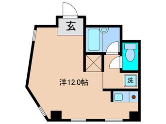 間取図 リ－ベ淡路ビル