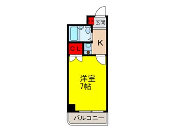 間取図 メゾン岸本