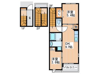 間取図 メゾンジュリア
