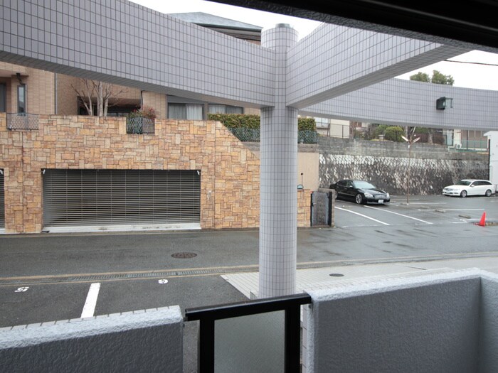 室内からの展望 グランドール山口