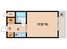 みささぎプチハイツ 1Kの間取り