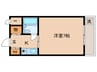 みささぎプチハイツ 1Kの間取り