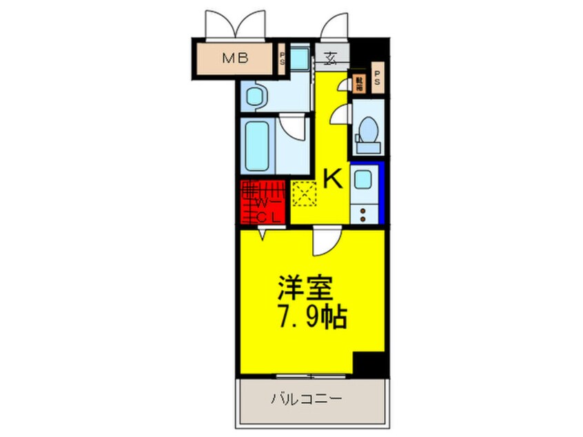 間取図 グレースエビス