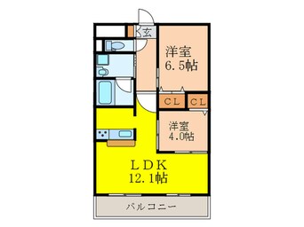 間取図 ザ・ロイヤル