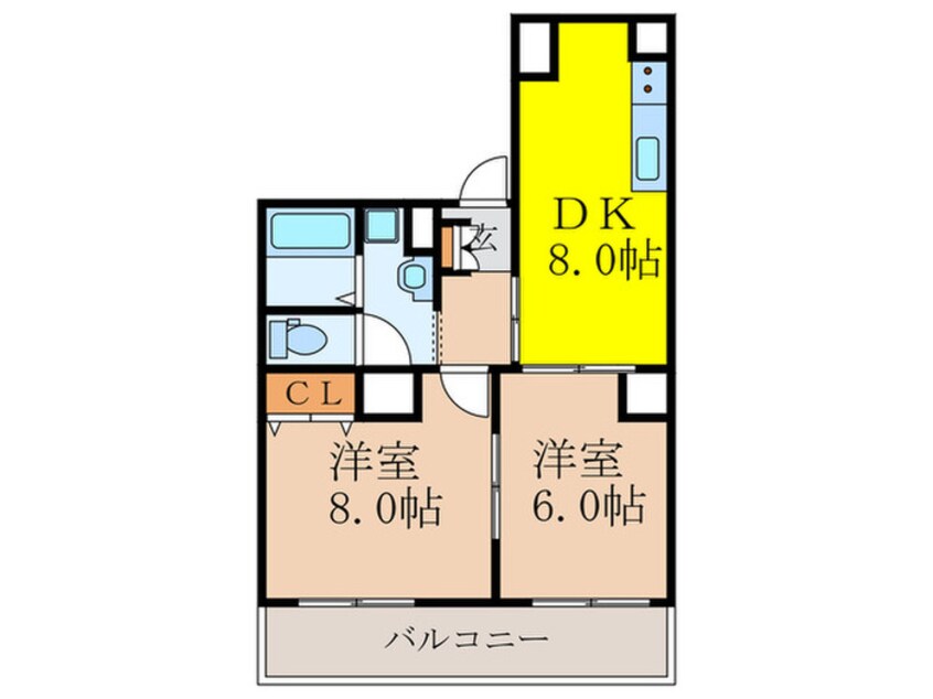 間取図 JMRレジデンス新大阪