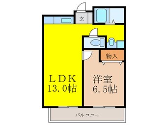 間取図 JMRレジデンス新大阪