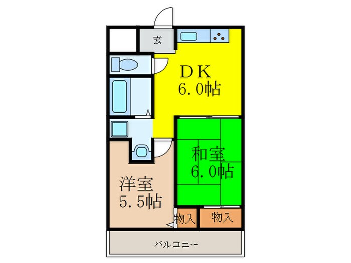 間取り図 JMRレジデンス新大阪