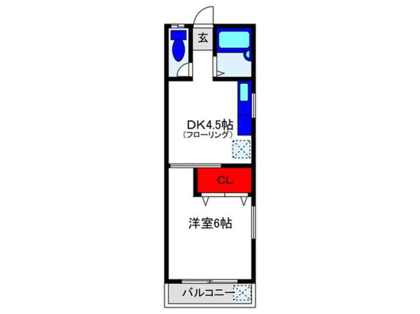 間取図 コンフォ－トⅡ